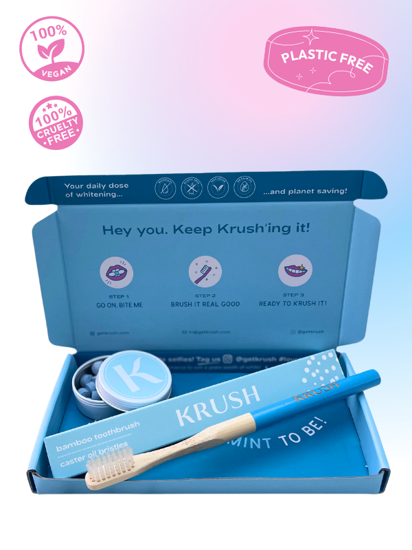 2 Week Starter Pack Gift Set - Whitening & Remineralising Toothpaste Tabs
