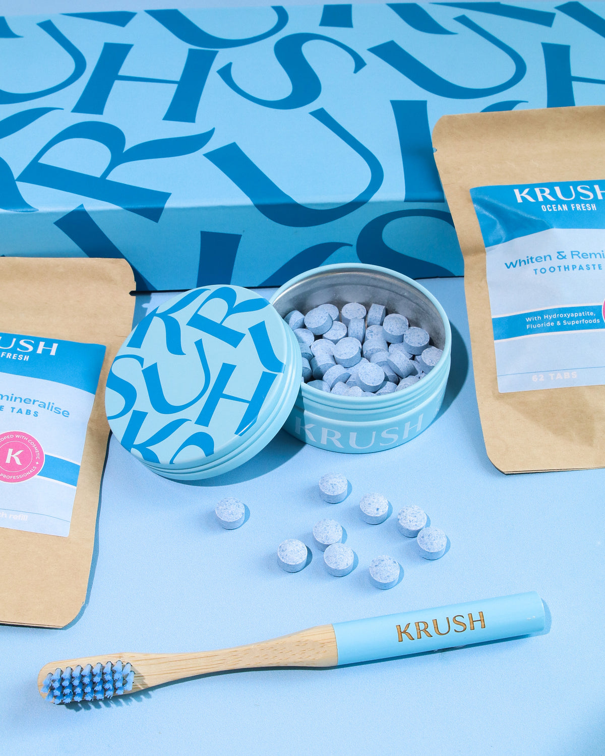 Whitening &amp; Remineralising Toothpaste Tabs (3 Months @ 50% OFF)