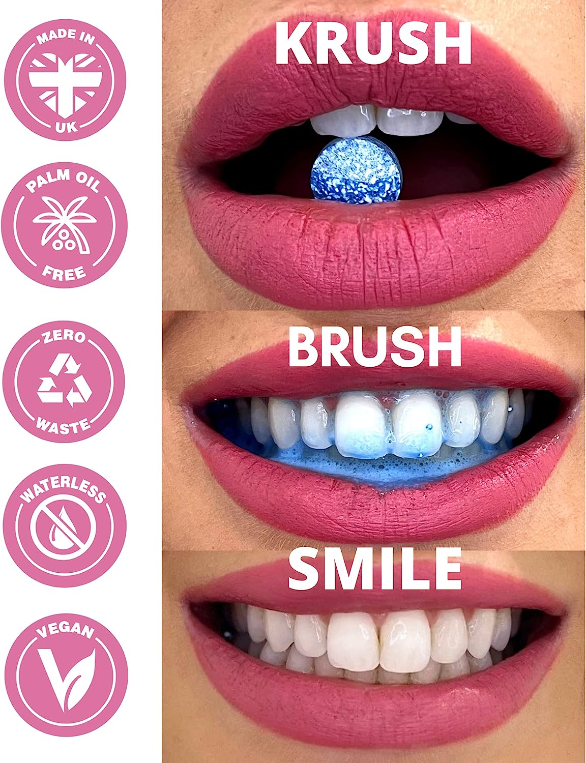 2 Week Starter Pack Gift Set - Whitening &amp; Remineralising Toothpaste Tabs